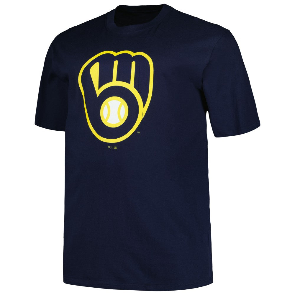 Milwaukee Brewers Profile Big & Tall #1 Dad T-Shirt discount
