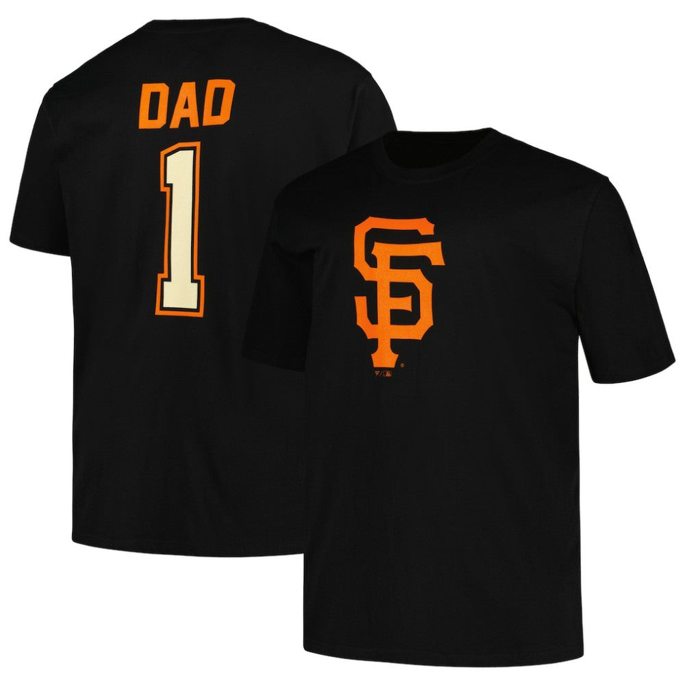 San Francisco Giants Profile Big & Tall #1 Dad T-Shirt Clearance
