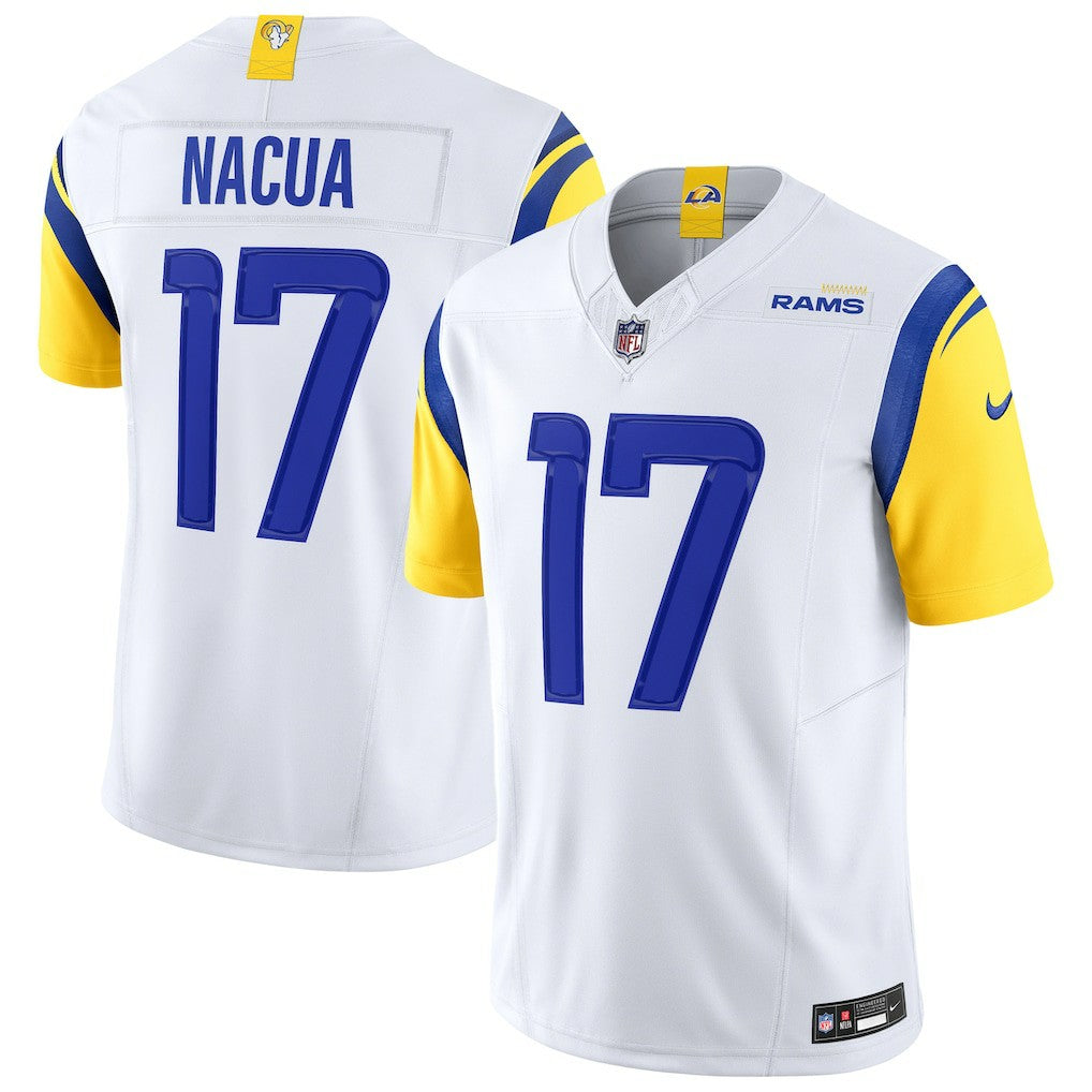 Puka Nacua Los Angeles Rams Vapor F.U.S.E. Limited Jersey White - Nike