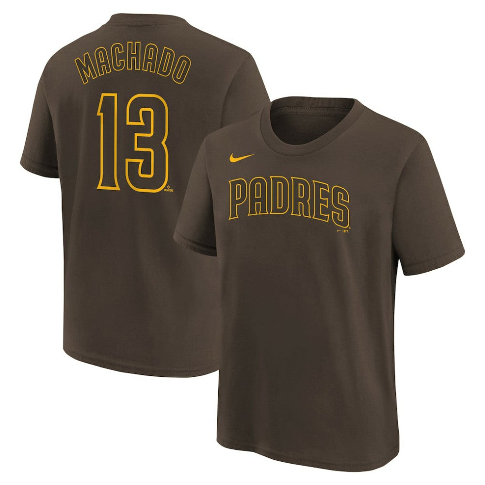 Manny Machado San Diego Padres Nike Youth Name & Number T-Shirt for sale