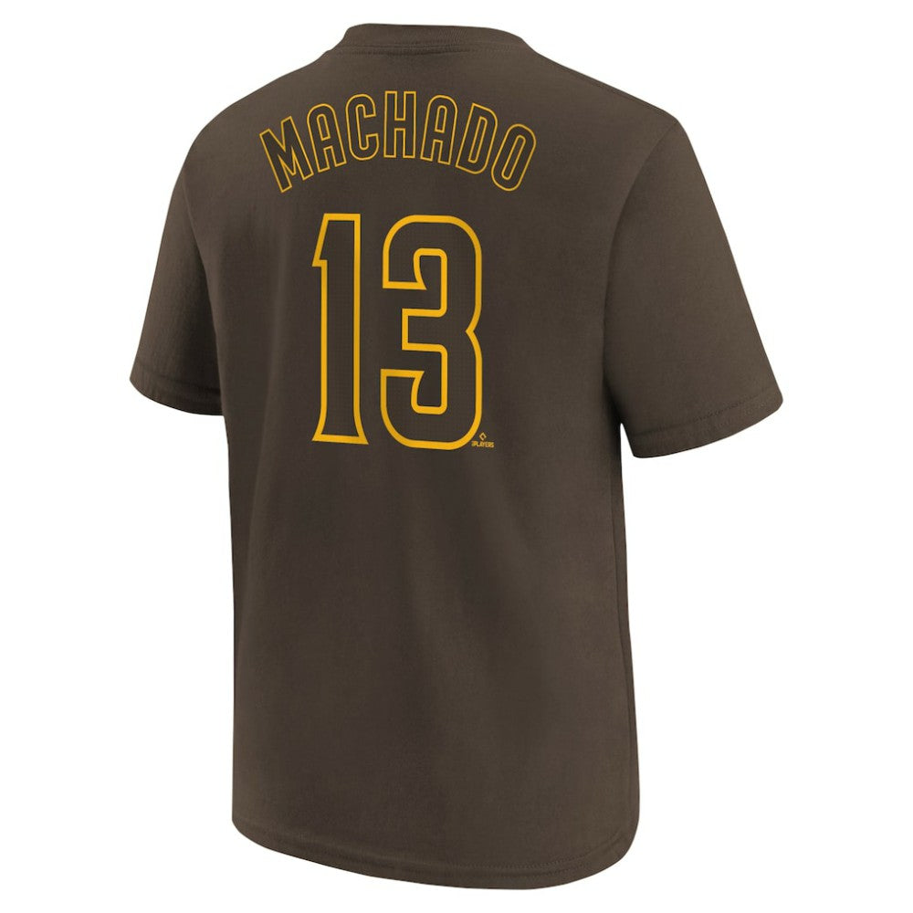 Manny Machado San Diego Padres Nike Youth Name & Number T-Shirt for sale