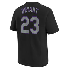 Kris Bryant Colorado Rockies Nike Youth Name & Number T-Shirt On Sale