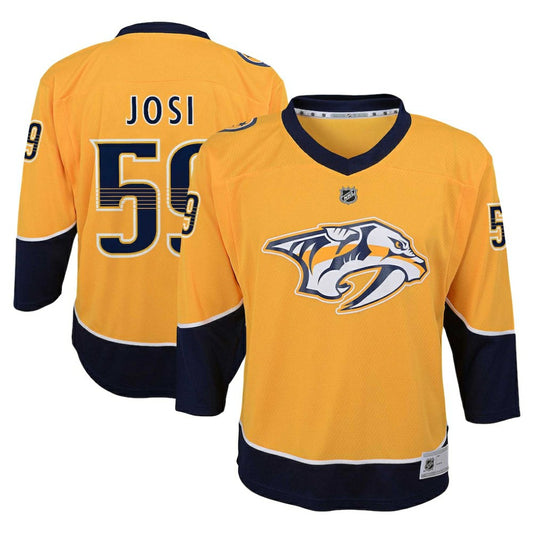 Roman Josi Nashville Predators Youth Home Replica Player Jersey - Gold | NHL Jerseys