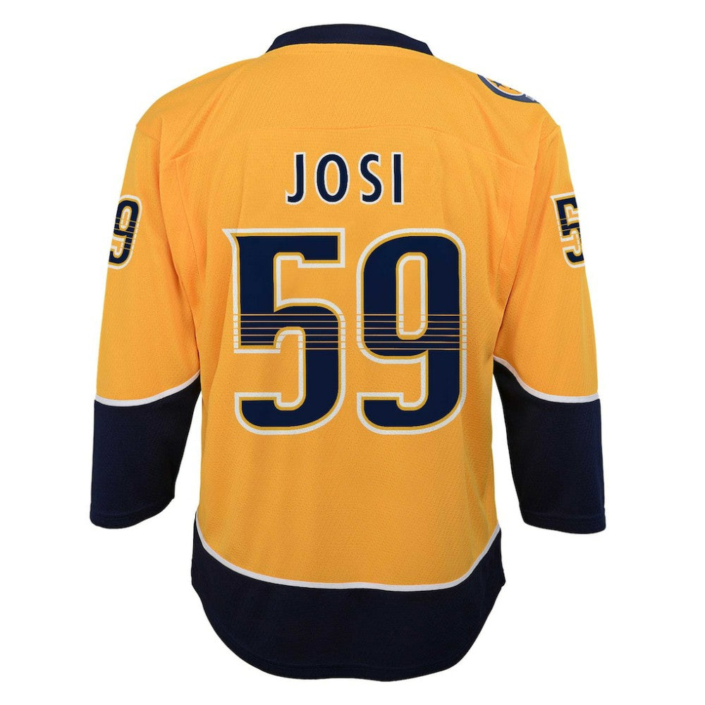 Roman Josi Nashville Predators Youth Home Replica Player Jersey - Gold | NHL Jerseys