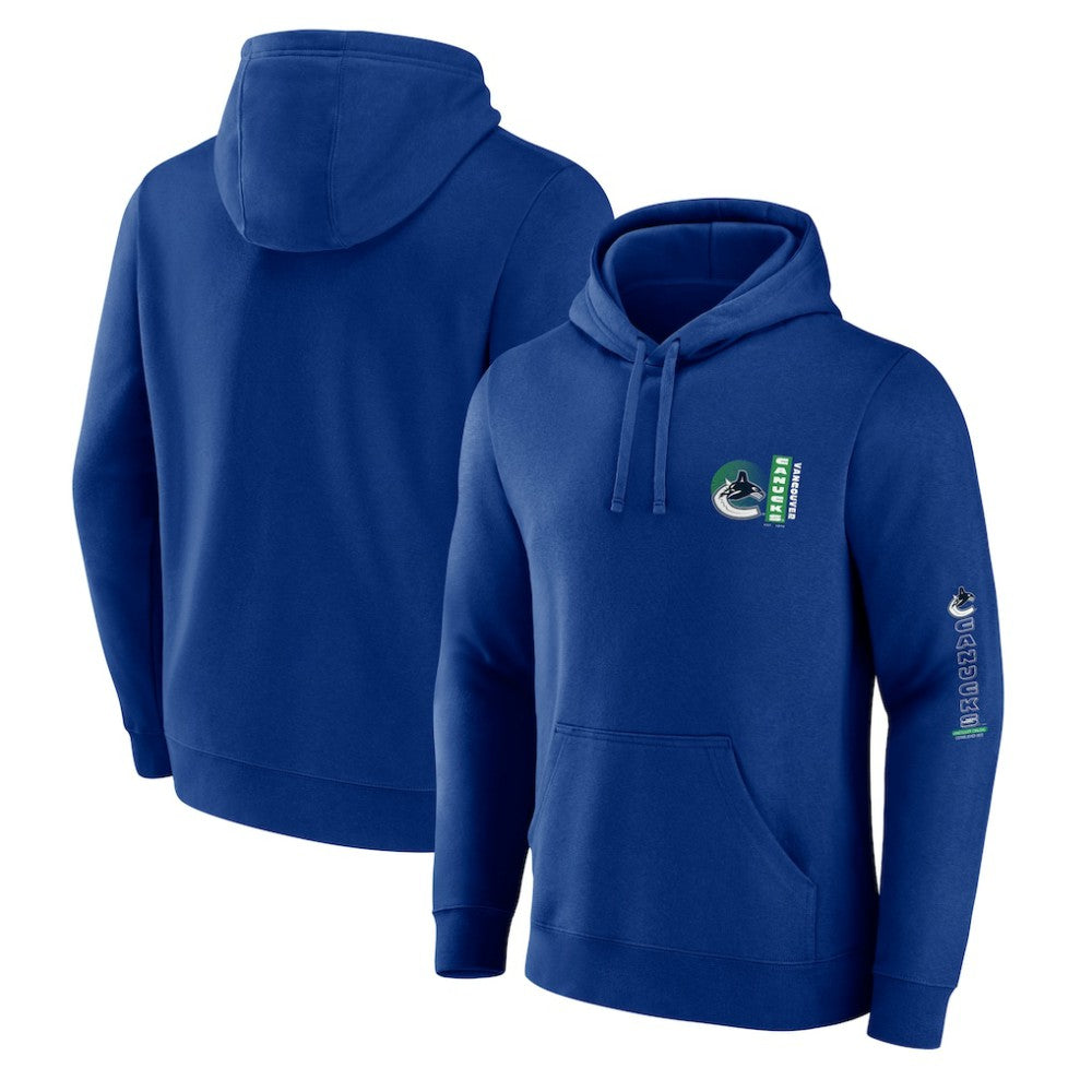 Vancouver Canucks - Fanatics Revolution Pullover Hoodie Blue