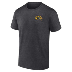 Boston Bruins Fanatics Backbone T-Shirt Heather Charcoal