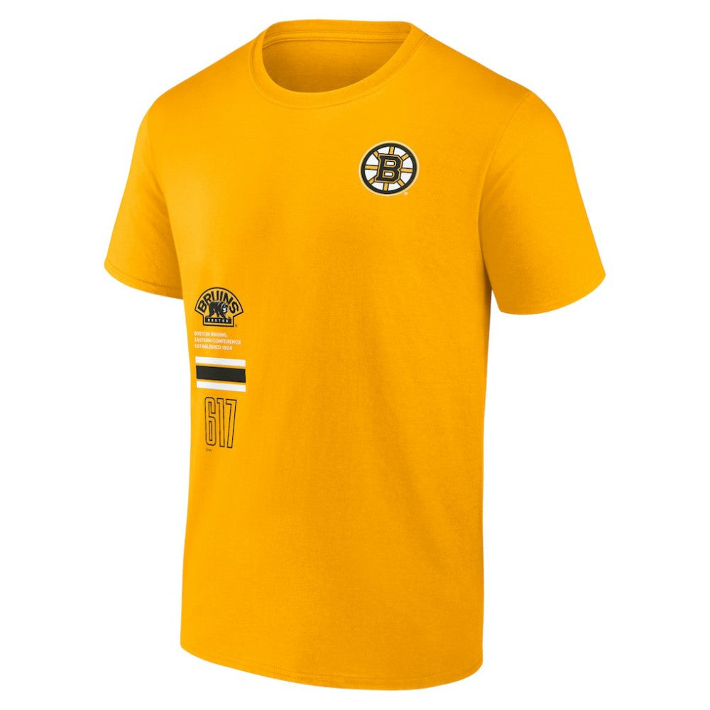 Boston Bruins Fanatics Represent T-Shirt Gold