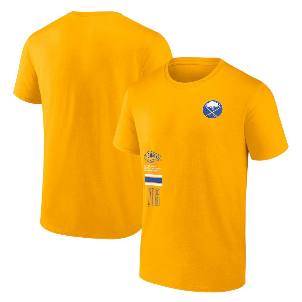 Buffalo Sabres - Fanatics Represent T-Shirt Gold