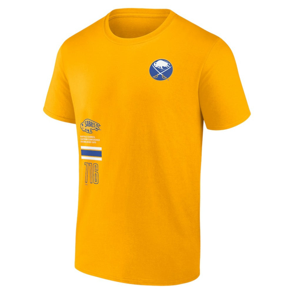 Buffalo Sabres - Fanatics Represent T-Shirt Gold
