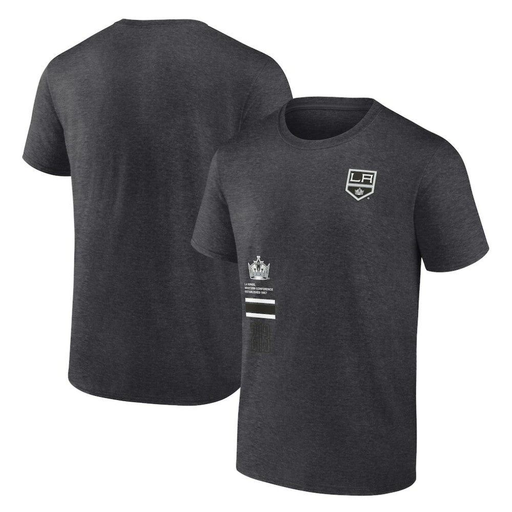 Los Angeles Kings - Fanatics Represent T-Shirt Heather Charcoal