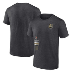 Vegas Golden Knights Fanatics Represent T-Shirt Heather Charcoal