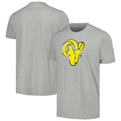 Los Angeles Rams New Era Camo Logo T-Shirt Gray - NFL