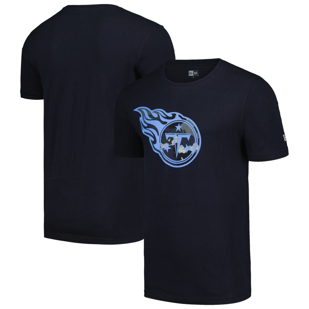 Tennessee Titans New Era Camo Logo T-Shirt Navy - NFL