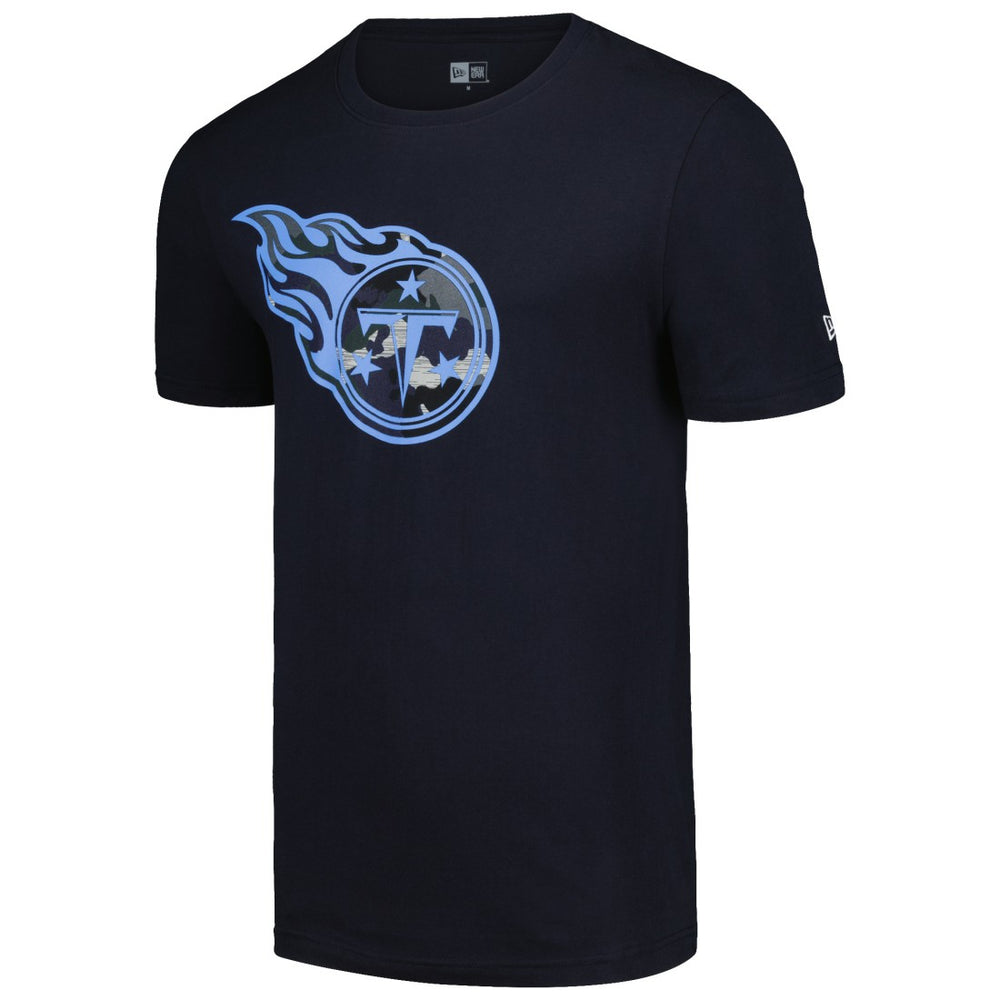 Tennessee Titans New Era Camo Logo T-Shirt Navy - NFL