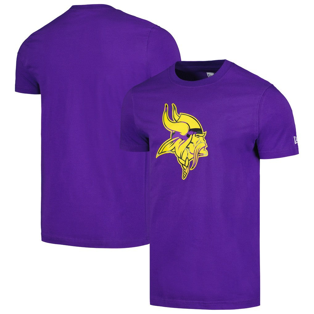 Minnesota Vikings New Era Camo Logo T-Shirt Purple - NFL