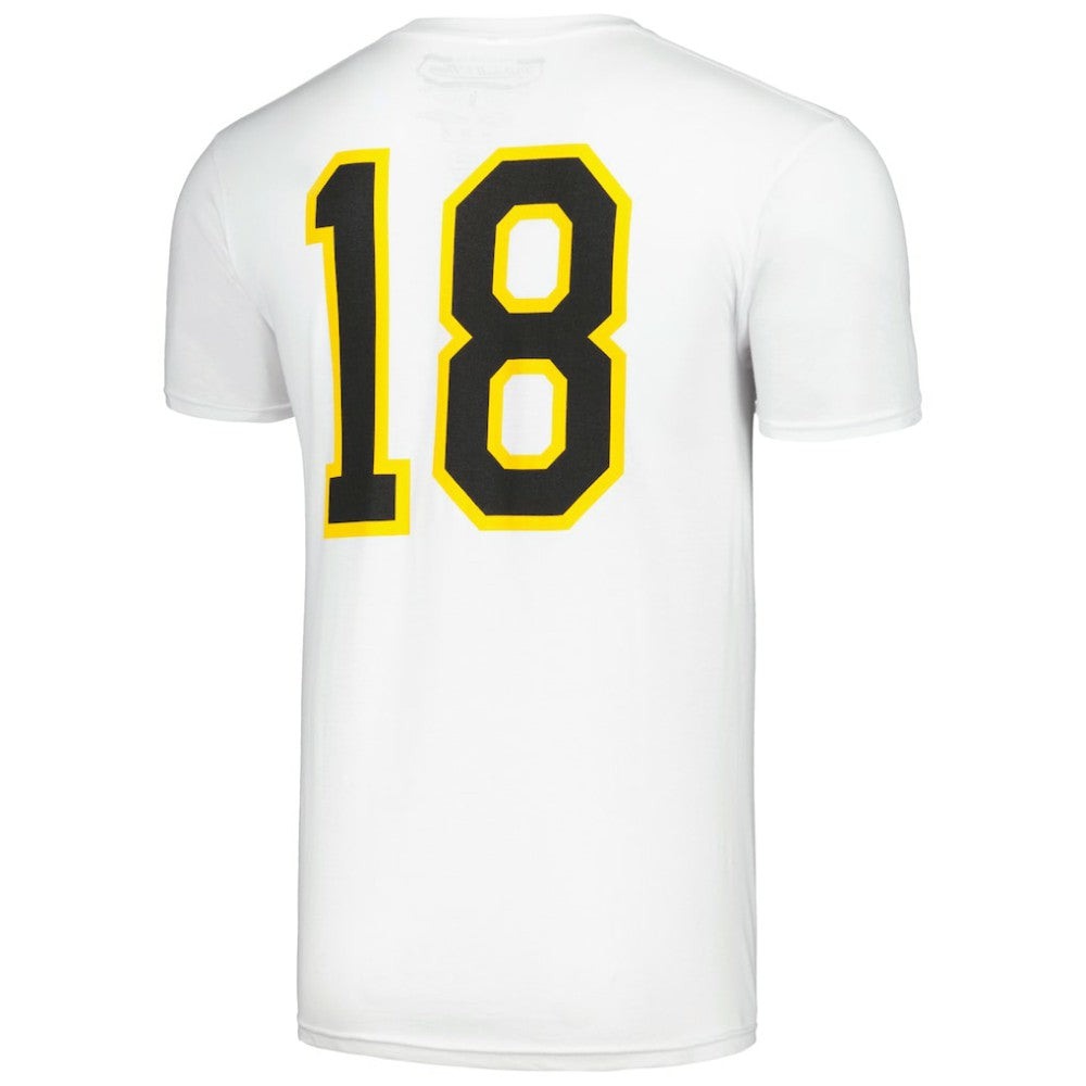 Willie O'Ree Boston Bruins Mitchell & Ness Name & Number T-Shirt White