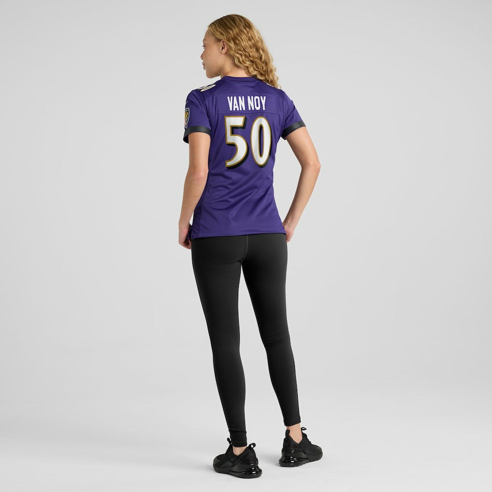 Kyle Van Noy Baltimore Ravens Women's Game Jersey Purple - Nike