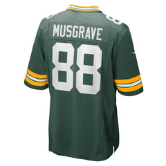 Luke Musgrave Green Bay Packers Game Jersey Green - Nike