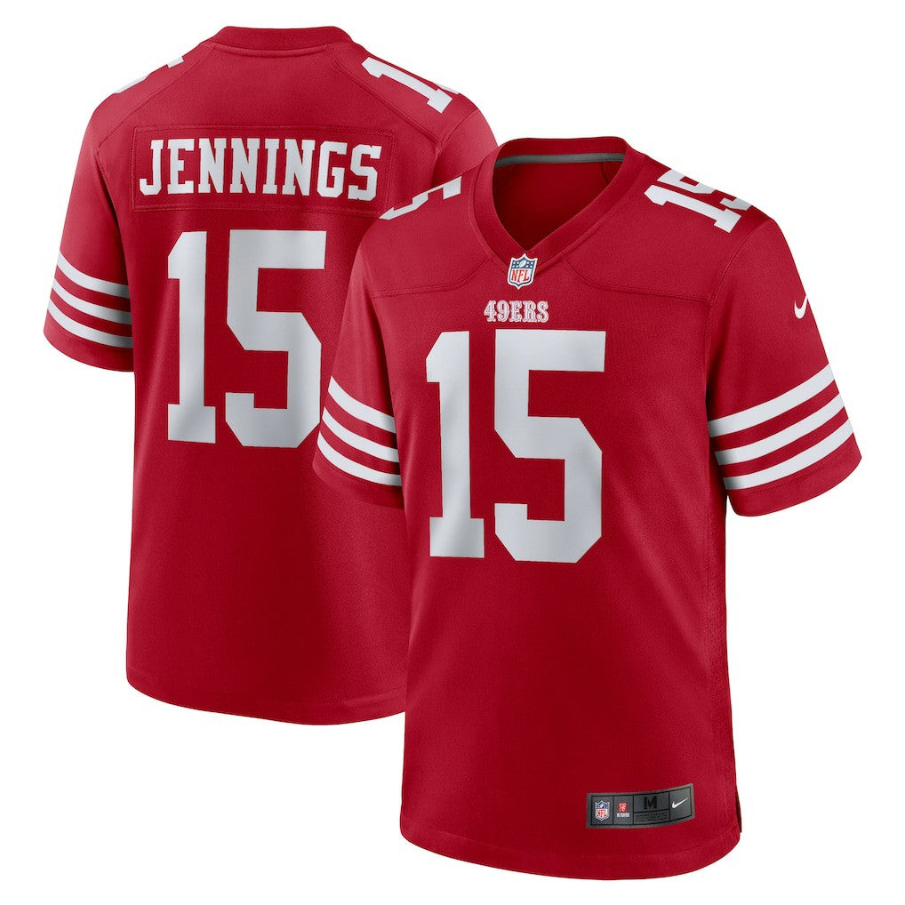 Jauan Jennings San Francisco 49ers Game Jersey Scarlet - Nike