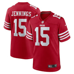 Jauan Jennings San Francisco 49ers Game Jersey Scarlet - Nike