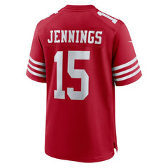 Jauan Jennings San Francisco 49ers Game Jersey Scarlet - Nike