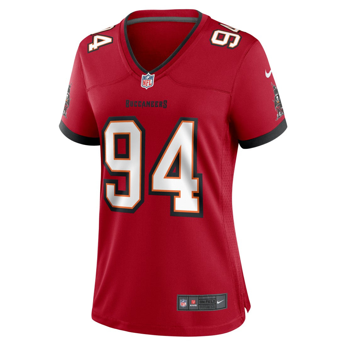 Calijah Kancey Tampa Bay Buccaneers Women's Game Jersey Red - Nike