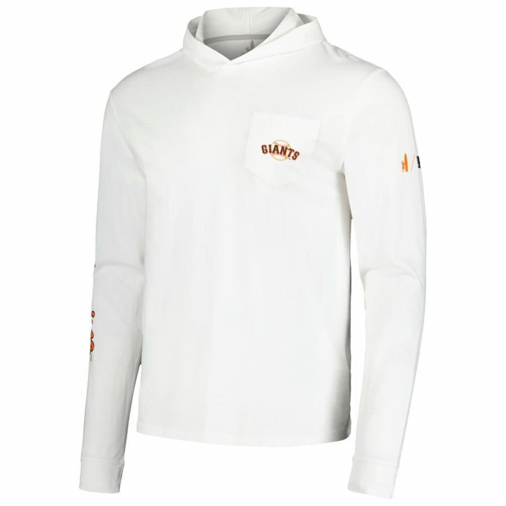 San Francisco Giants johnnie-O Eddie Long Sleeve Hoodie T-Shirt Clearance