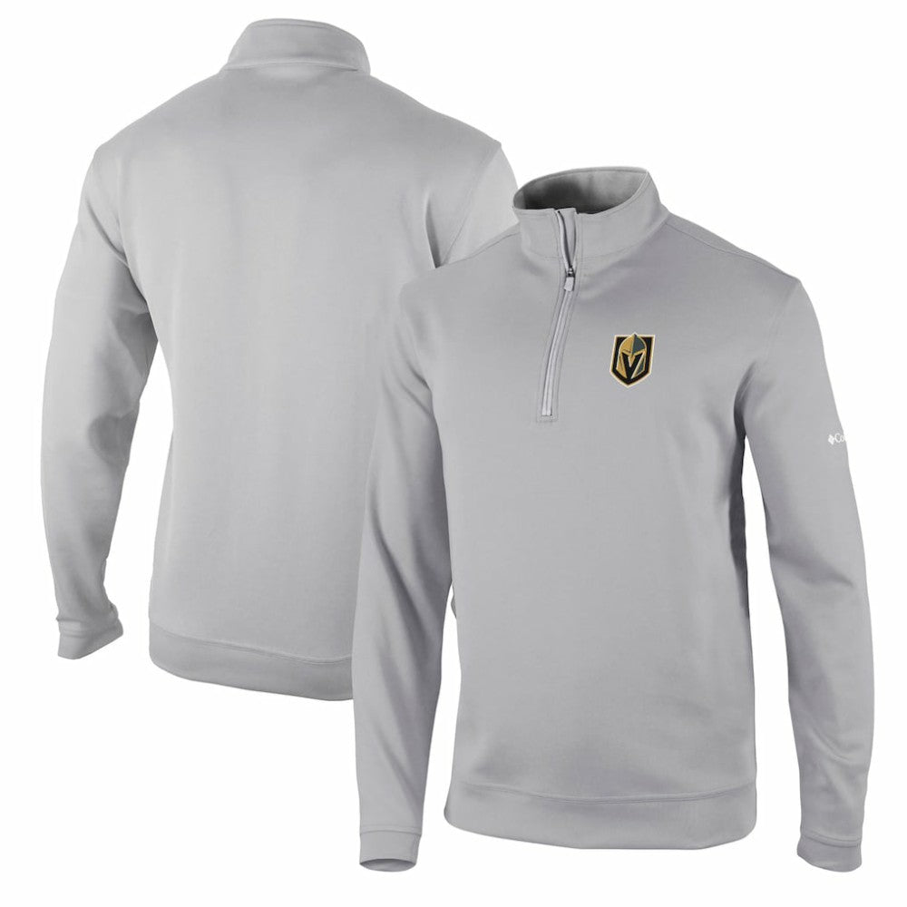 Vegas Golden Knights Columbia Wickham Hills Omni-Wick Quarter-Zip Jacket Gray
