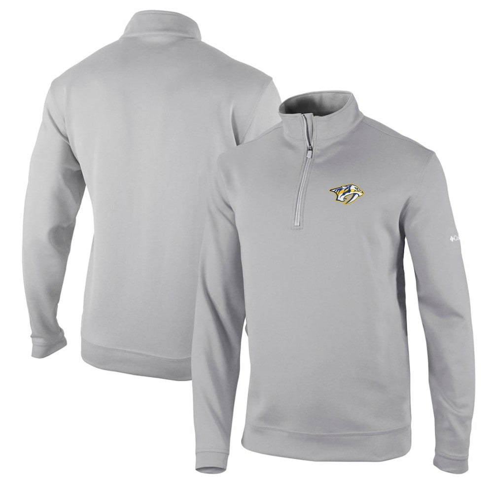 Nashville Predators - Columbia Wickham Hills Omni-Wick Quarter-Zip Jacket Gray