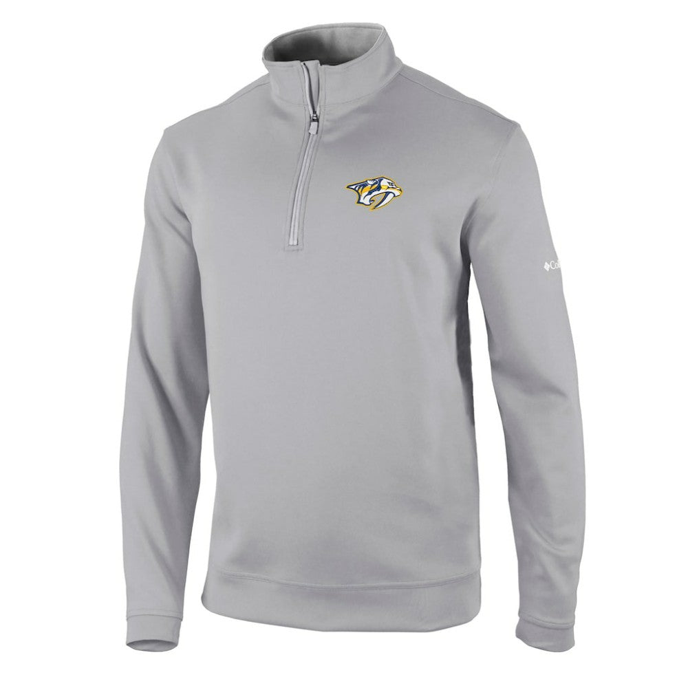Nashville Predators - Columbia Wickham Hills Omni-Wick Quarter-Zip Jacket Gray
