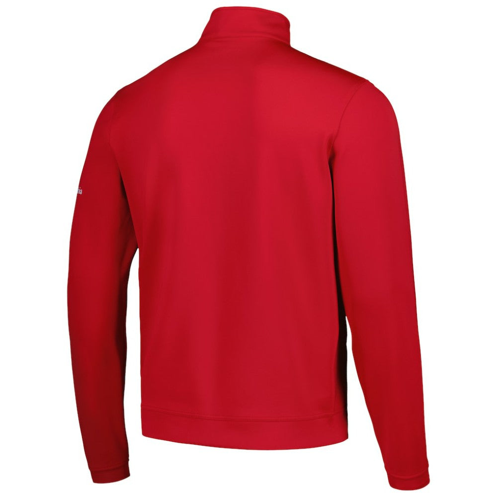 New Jersey Devils - Columbia Wickham Hills Omni-Wick Quarter-Zip Jacket Red