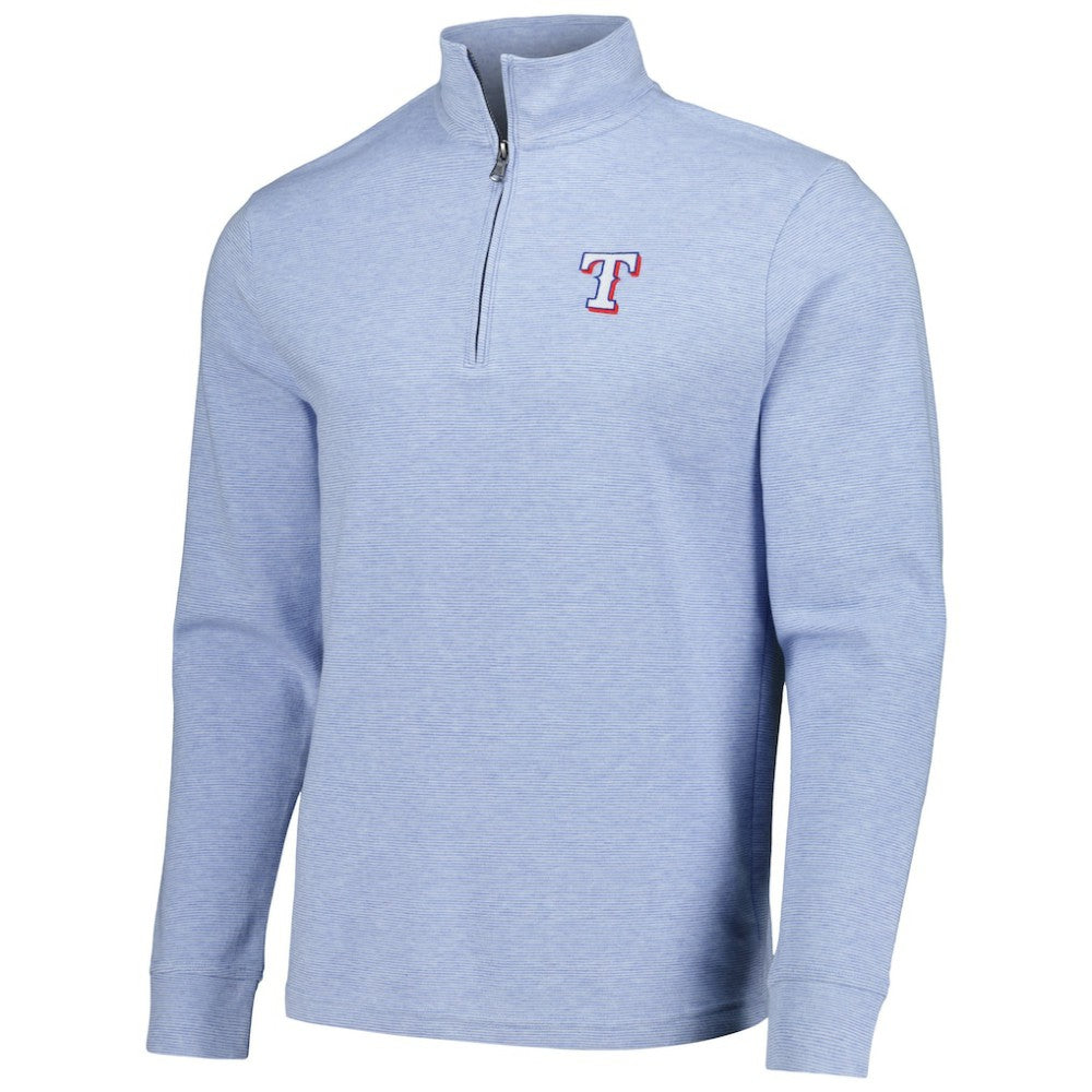 Texas Rangers Vineyard Vines Saltwater Quarter-Zip Jacket Clearance