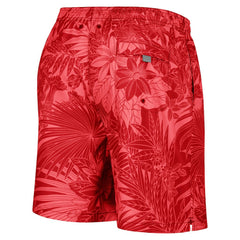 Atlanta Falcons Santiago Palms Board Shorts Red - Tommy Bahama