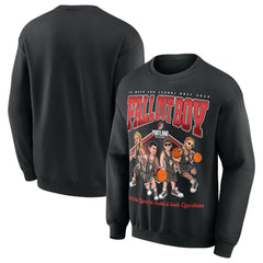 NBA - Fall Out Boy x Portland Trail Blazers Unisex So Much For (2our) Dust Pullover Sweatshirt - Black