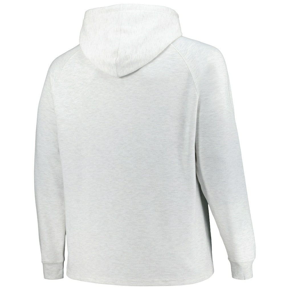 Fanatics - Golden State Warriors Big & Tall Raglan Tri-Blend Pullover Hoodie - Ash