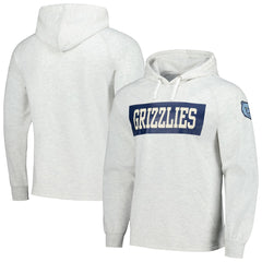 Fanatics - Memphis Grizzlies Softhand Raglan Tri-Blend Pullover Hoodie - Ash