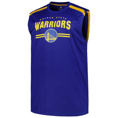 Fanatics - Golden State Warriors Big & Tall Birdseye Muscle Tank Top - Royal