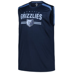 Fanatics - Memphis Grizzlies Big & Tall Birdseye Muscle Tank Top - Navy