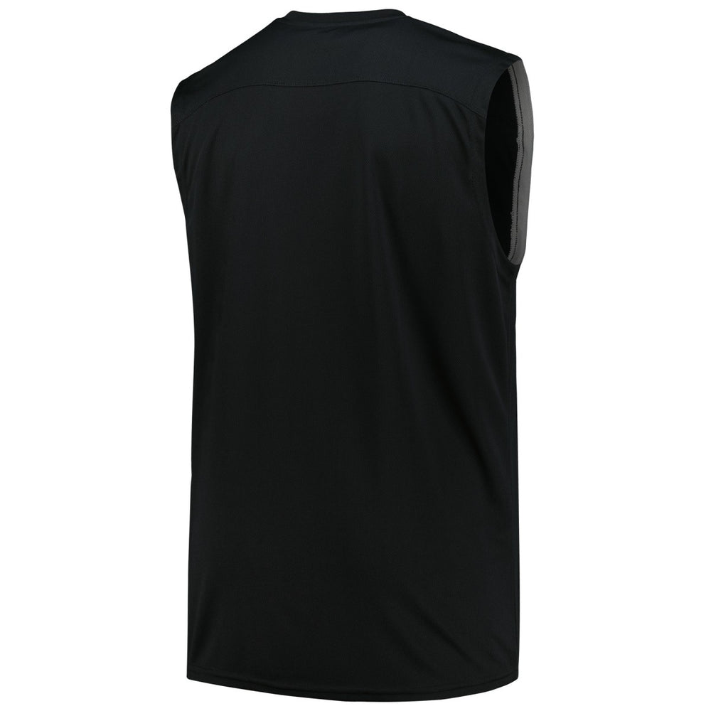 Fanatics - San Antonio Spurs Big & Tall Birdseye Muscle Tank Top - Black