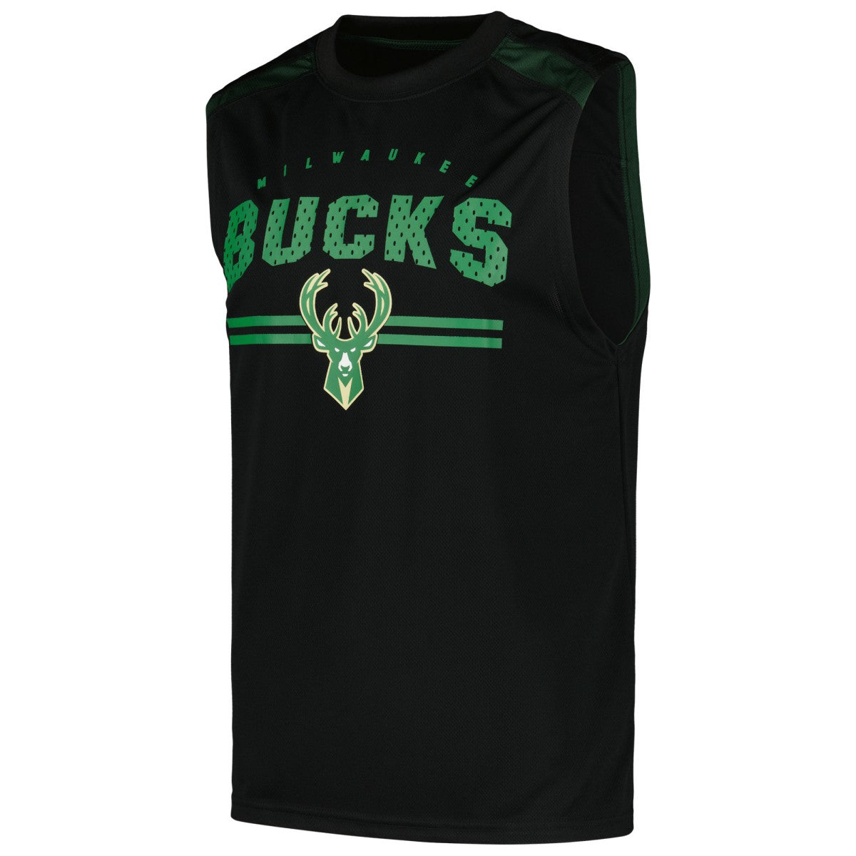 Fanatics - Milwaukee Bucks Birdseye Muscle Tank Top - Black