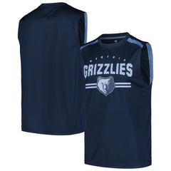 Fanatics - Memphis Grizzlies Birdseye Muscle Tank Top - Navy