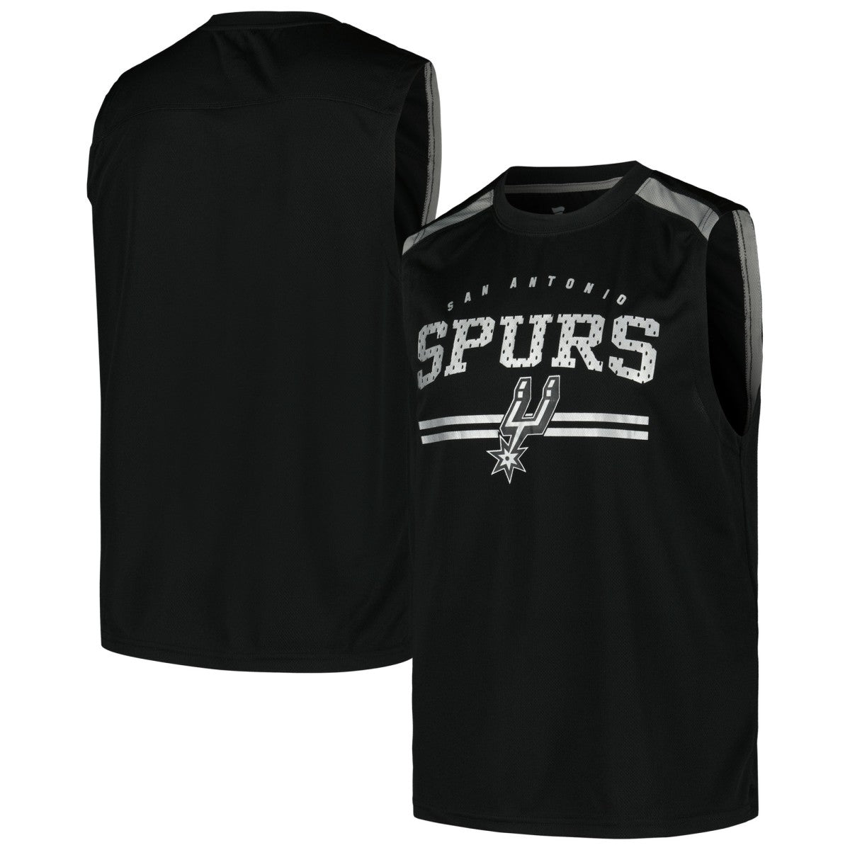Fanatics - San Antonio Spurs Birdseye Muscle Tank Top - Black