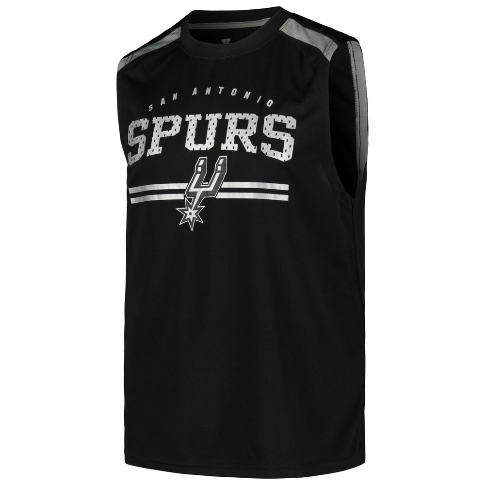 Fanatics - San Antonio Spurs Birdseye Muscle Tank Top - Black