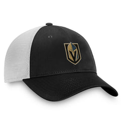 Vegas Golden Knights Fanatics Core Primary Logo Trucker Adjustable Hat Charcoal/White