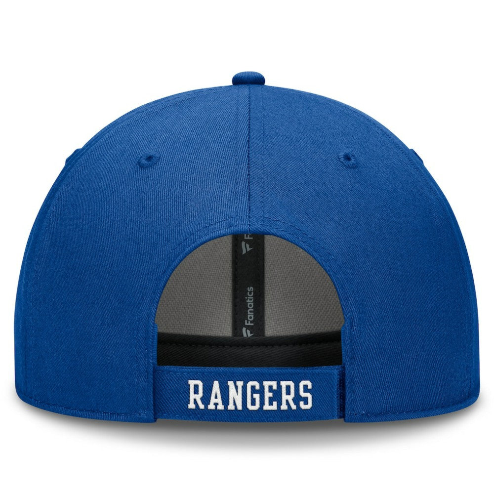 New York Rangers Fanatics Tore Adjustable Hat Blue