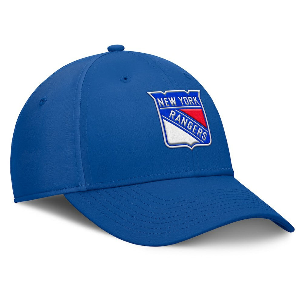 New York Rangers Fanatics Core Primary Logo Flex Hat Royal