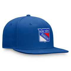 New York Rangers Fanatics Core Primary Logo Fitted Hat Royal