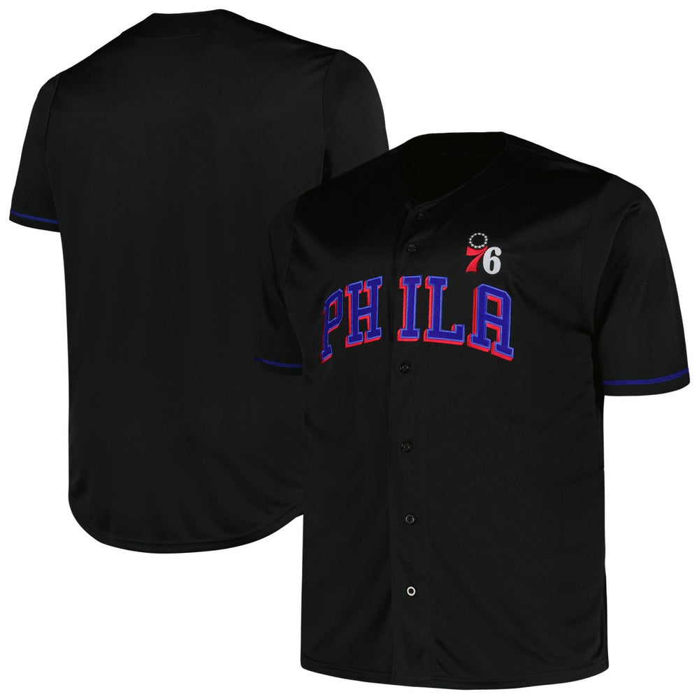NBA - Philadelphia 76ers Profile Big & Tall Pop Jersey - Black