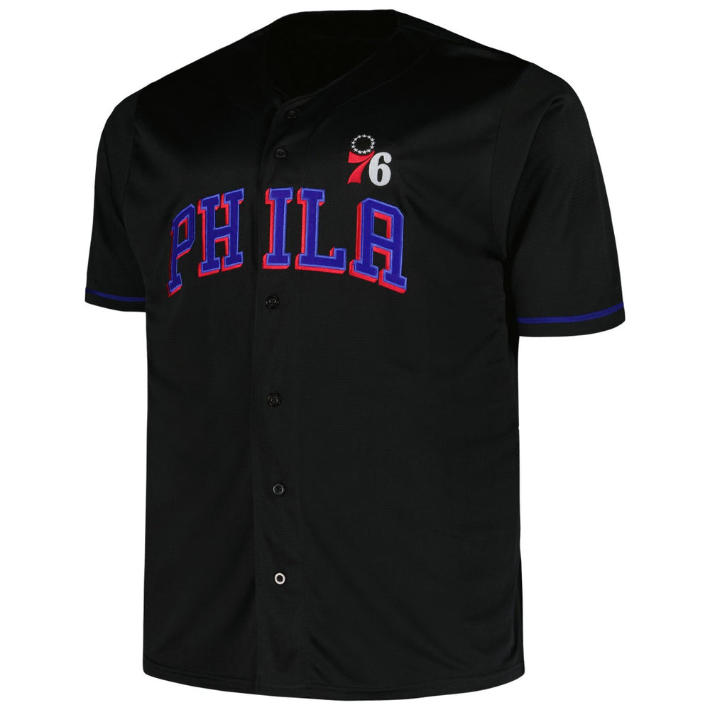 NBA - Philadelphia 76ers Profile Big & Tall Pop Jersey - Black