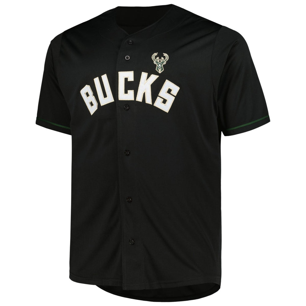 NBA - Milwaukee Bucks Profile Big & Tall Pop Jersey - Black